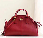 GUCCI RE(BELLE) MEDIUM TOP HANDLE BAG ‎516459 RED 39cm - 2