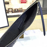 Gucci GG Leather Clutch Bag Z07 30cm  - 2