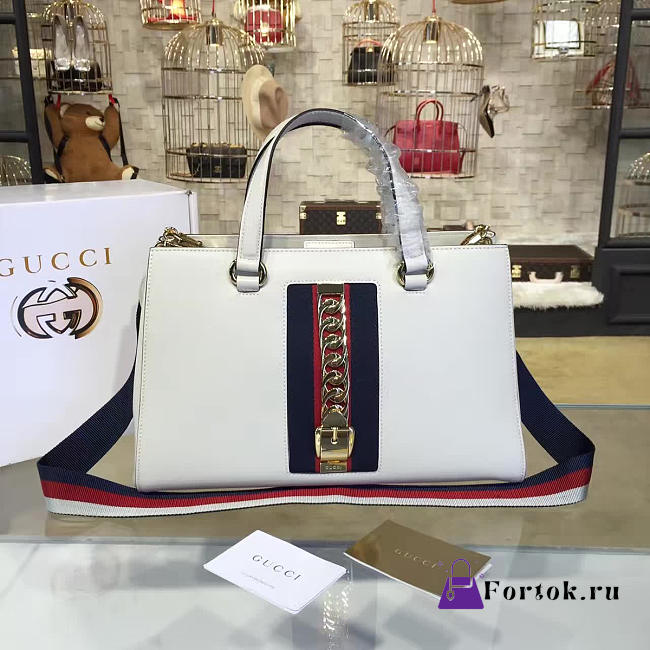 Gucci Sylvie Leather Bag Z2358 - 1