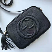 Gucci Soho Disco Leather Bag Black 21cm - 2