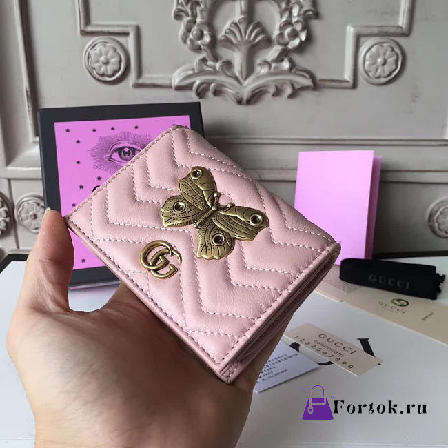 Gucci GG Leather Wallet 2587 11cm - 1