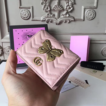 Gucci GG Leather Wallet 2587 11cm