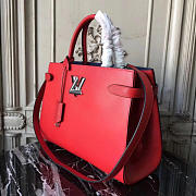 Louis Vuitton Twist Tote Red - 4