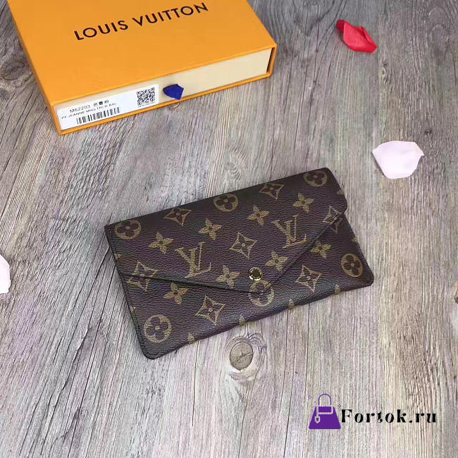 Louis Vuitton JEANNE WALLET Rose Ballerine - 1