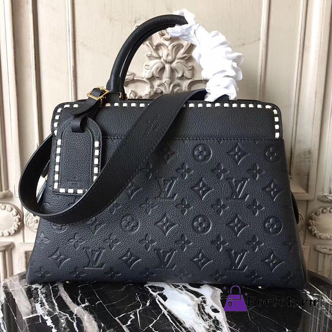 Louis Vuitton VOSGES MM Black 3188 34cm - 1