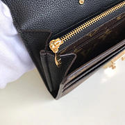 Louis Vuitton Pallas Wallet Noir M58415 - 4