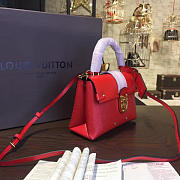 Louis Vuitton One Handle Flap Bag PM RED 3297 - 3