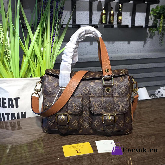 LOUIS VUITTON Manhattan Bag Caramel - 1