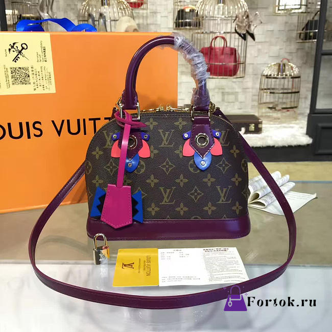 lv bb alma monogram