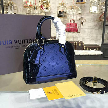 Louis Vuitton ALMA BB Monogram Vernis Leather 3543 25cm