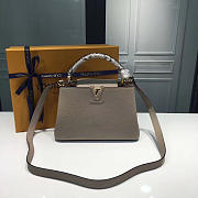 LOUIS VUITTON CAPUCINES BB Galet 3673  - 1