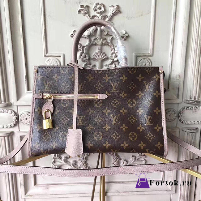 Louis Vuitton Popincourt MM Bag Pink 32cm - 1