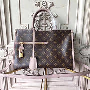 Louis Vuitton Popincourt MM Bag Pink 32cm - 1