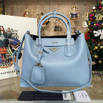 Prada double bag 4141 32.5cm