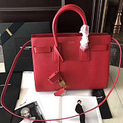 YSL Classic Sac-De-Jour Red 4732 32cm - 6