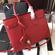 YSL Classic Sac-De-Jour Red 4732 32cm - 5