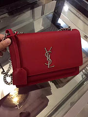 YSL Medium SUNSET Grained Leather 4872 22cm  - 1