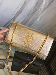 YSL MONOGRAM KATE STAR Gold Metallic 5002 24cm  - 5