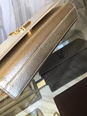 YSL MONOGRAM KATE STAR Gold Metallic 5002 24cm  - 4
