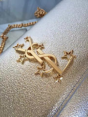 YSL MONOGRAM KATE STAR Gold Metallic 5002 24cm  - 3