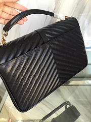 YSL MONOGRAM College Black Hardware Gold 5104 32cm - 5