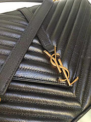 YSL MONOGRAM College Black Hardware Gold 5104 32cm - 4