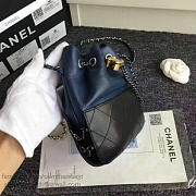 Chanels Gabrielle Purse Blue and Black A98787 20cm - 4