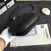 Chanels Gabrielle Purse Blue and Black A98787 20cm - 3