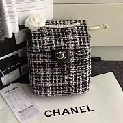 Chanel Tweed Canvas Mini Backpack 170305 26cm - 1