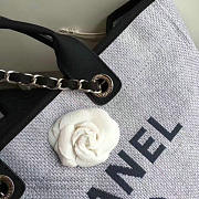 Chanel Shopping Bag Grey A68046 38cm - 6