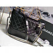 CHANEL'S GABRIELLE large Hobo Bag Black A93824 28cm - 4