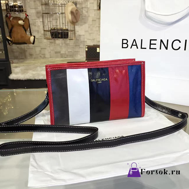 BALENCIAGA BAZAR STRAP CLUTCH 5520 - 1