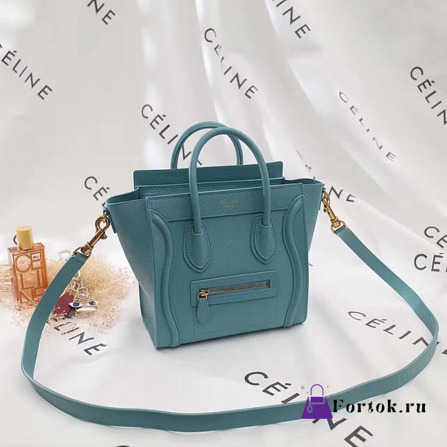 Celine Leather Nano Z993 20cm  - 1