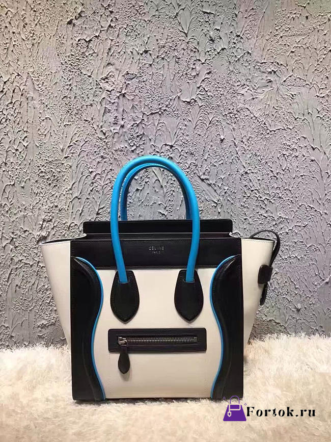 Celine Leather Micro Luggage Z1051 26cm  - 1