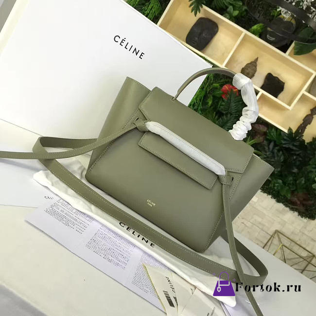 Celine Leather Belt Bag Z1190 24cm  - 1