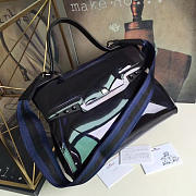 Delvaux PVC Tempete Dark Night Satchel 32cm - 6