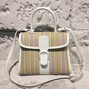 Delvaux Woven MM Brillant Satchel 28cm - 1