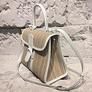 Delvaux Woven MM Brillant Satchel 28cm - 5