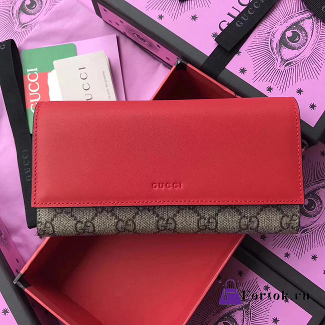 Gucci GG Leather Wallet 2128 - 1