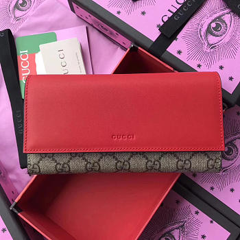 Gucci GG Leather Wallet 2128