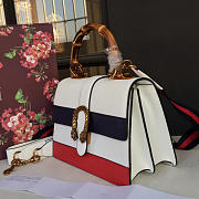 Gucci Dionysus Leather Top Handle Satchel white - 3