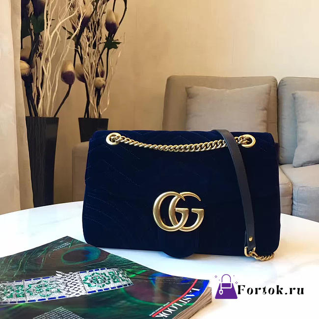 Gucci GG Leather Marmont 2423 26cm - 1