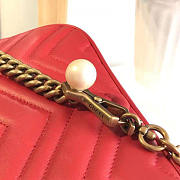 Gucci Marmont Bag Red 2639 21.5cm - 4