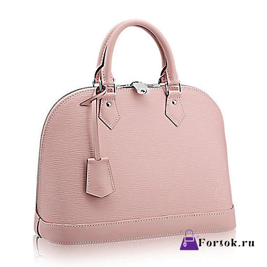 Louis Vuitton Leather Alma PM Rose Ballerine M41323 32cm  - 1