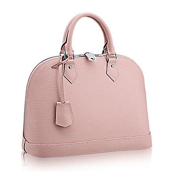 Louis Vuitton Leather Alma PM Rose Ballerine M41323 32cm 