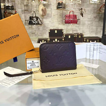 Louis Vuitton ZIPPY COIN PURSE Aube 3559 11cm