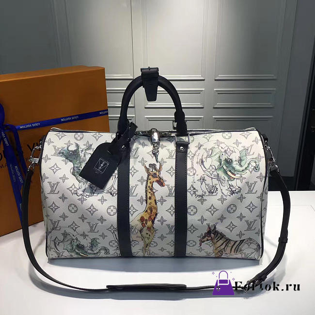 Louis Vuitton KEEPALL 45 BANDOULIÈRE 3700 45cm   - 1