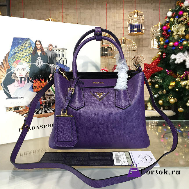 Prada double bag 4101 26.5cm  - 1