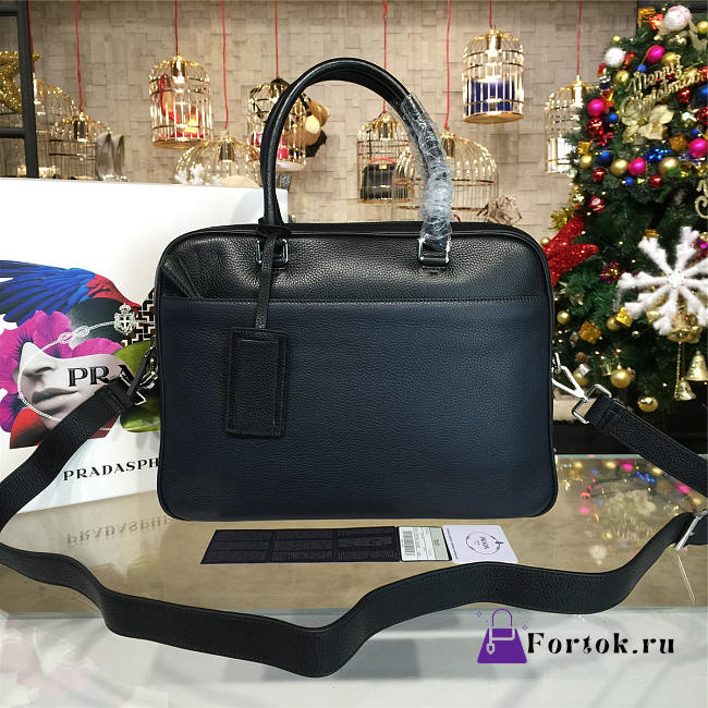 PRADA Leather Briefcase 4199 - 1