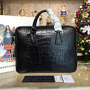 Prada Leather Briefcase 4201 - 6